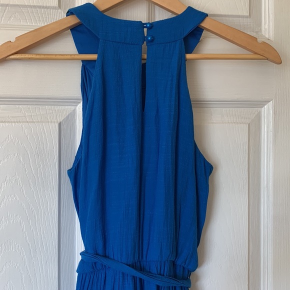 Beautiful summer dress in a royal blue - Picture 4 of 7